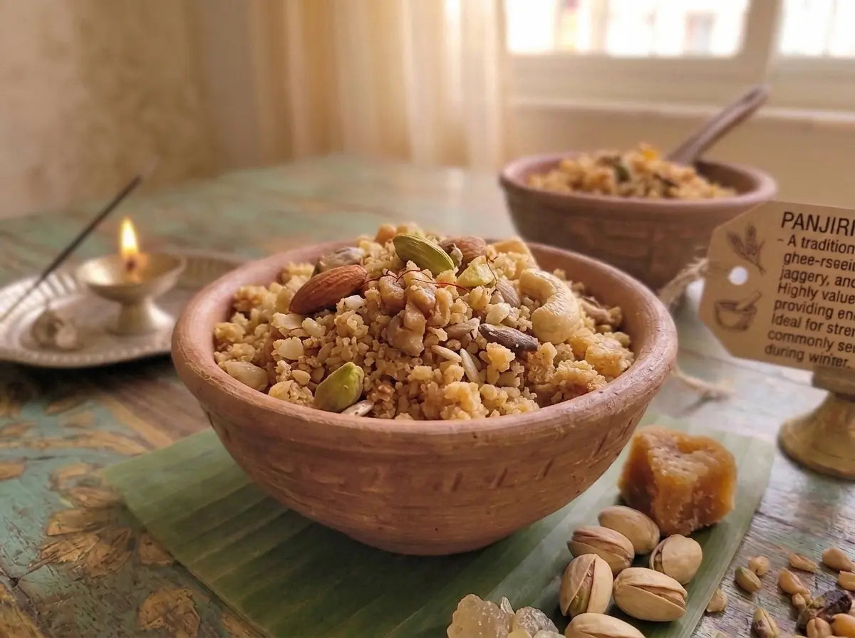 Panjiri — Punjab's warm winter mix for the small-appetite toddler (1–2 years)