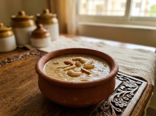 Payesh — the gentle Bengali milk-rice bowl for the baby who fights sleep (9–12 months)