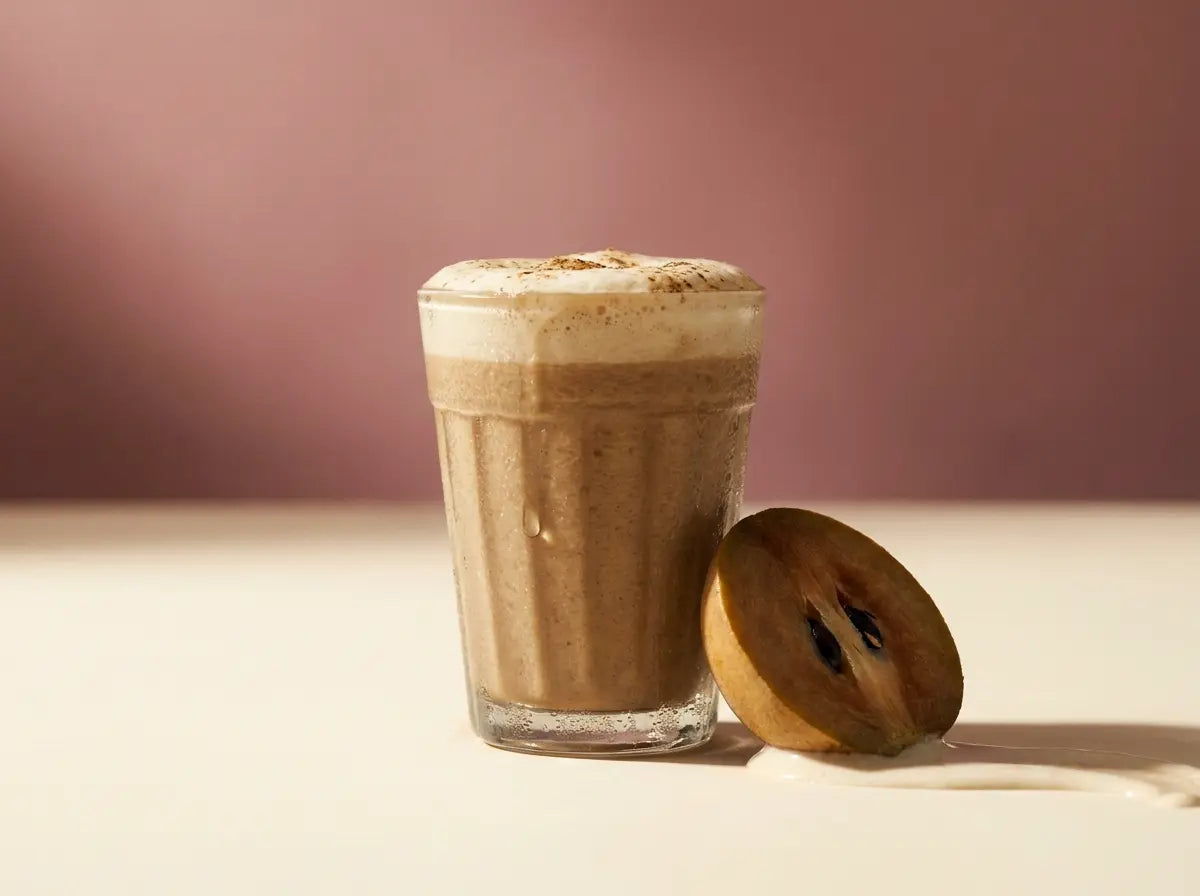 Chikoo milkshake — calorie-rich and naturally sweet for healthy weight gain (1–2 years)