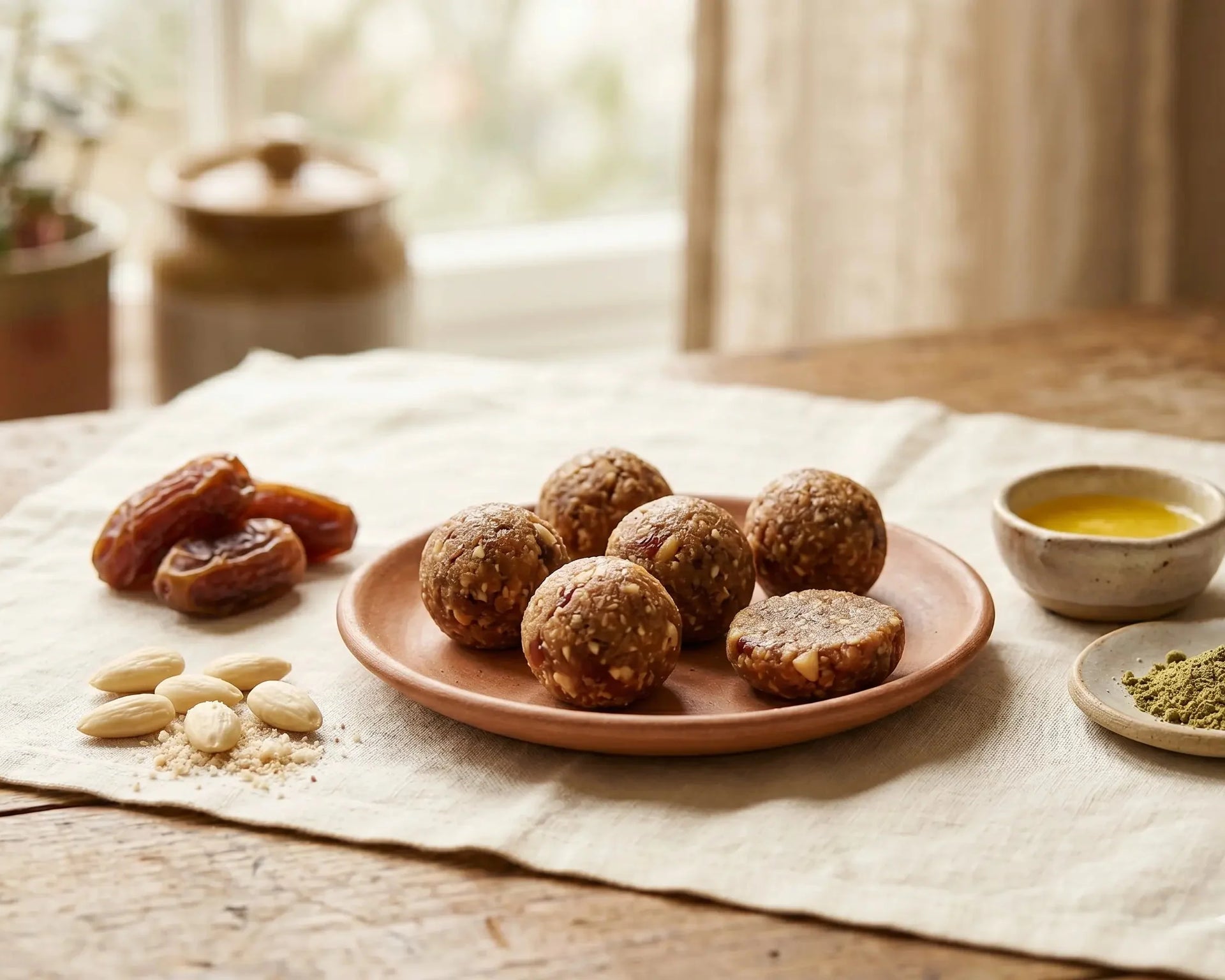 Date & almond energy bites — gentle weight-gain snack for toddlers (1–3 years)