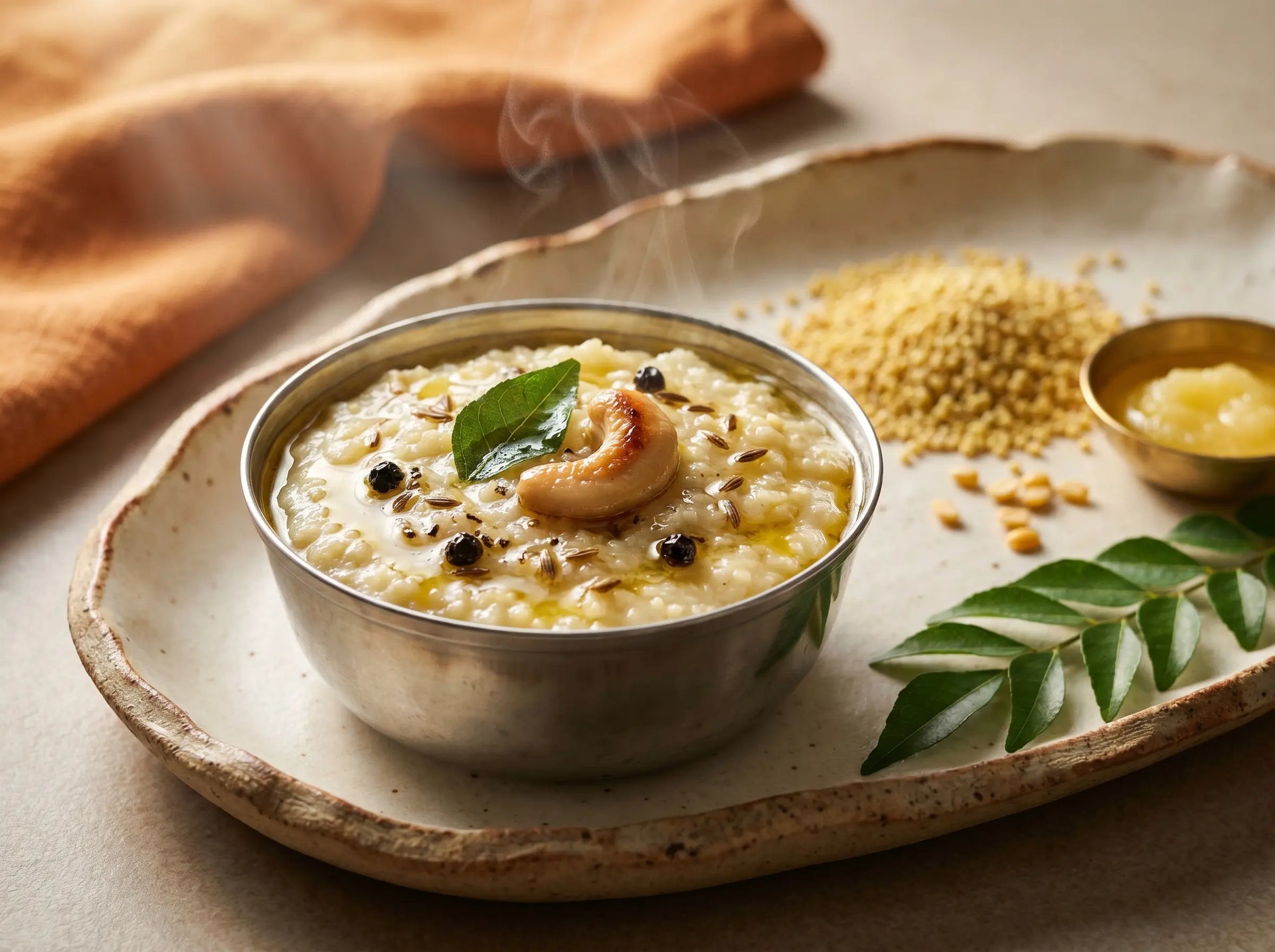 Foxtail millet & vegetable pongal — a slow-energy iron bowl for active little days (2–5 years)