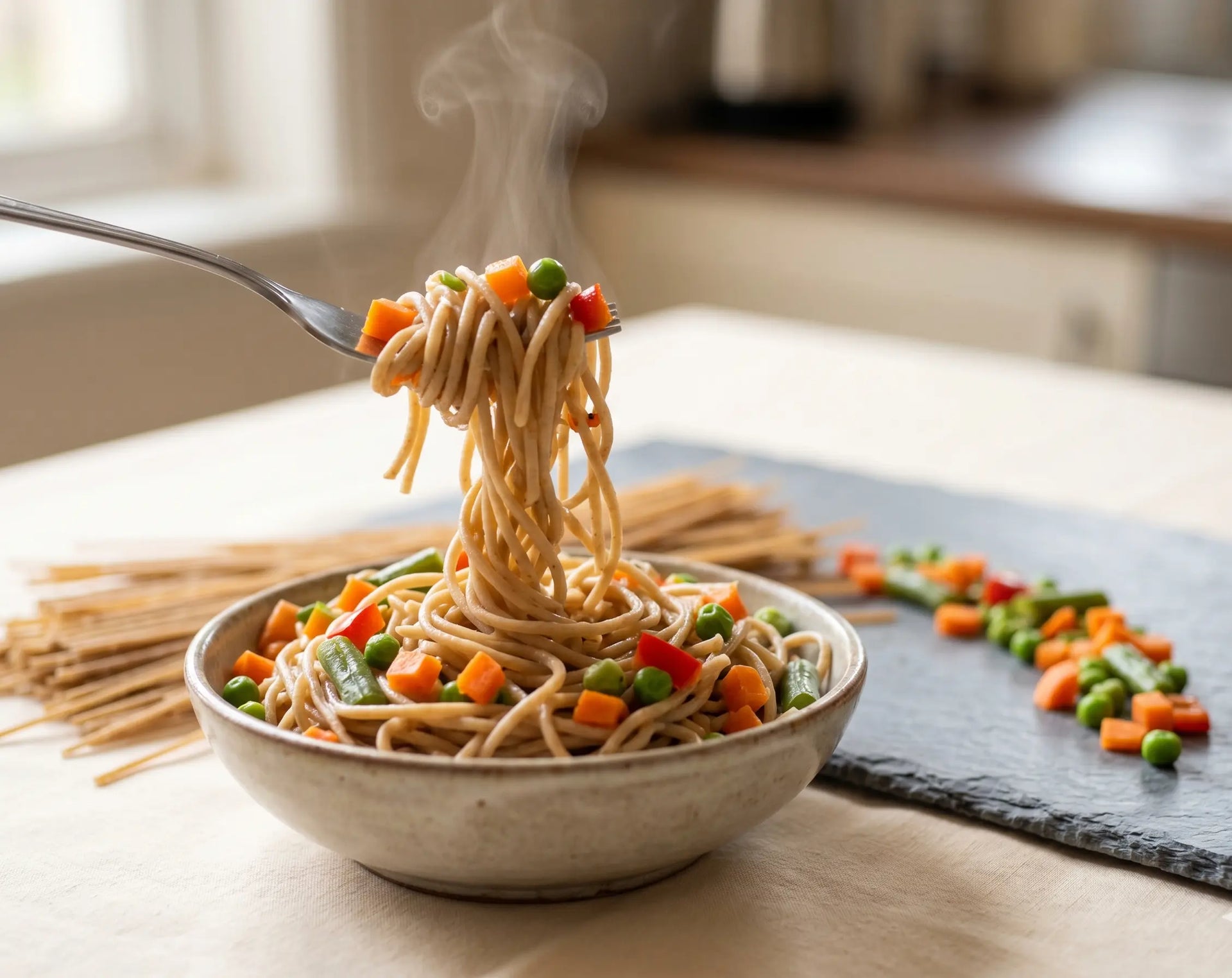 Healthy veg masala noodles — the wholesome swap for “my child only eats Maggi” (2–5 years)