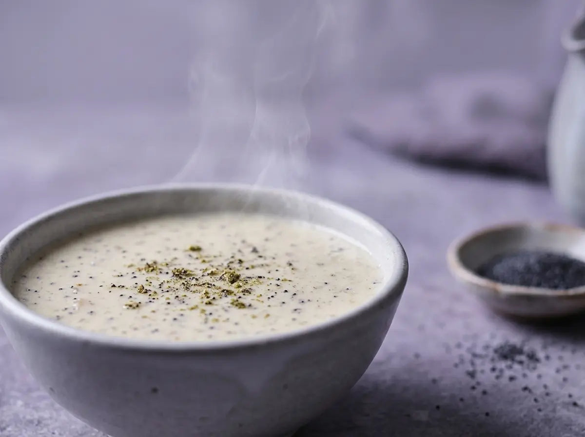 Khus-khus milk kheer — the gentle poppy-seed pudding grandmothers served to settle little ones (2–5 years)