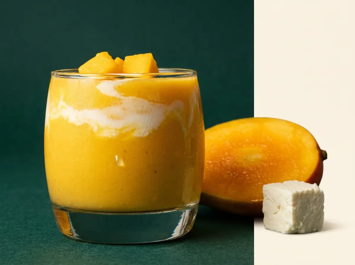 Mango-paneer smoothie — a summer treat that works like a protein shake (2–5 years)