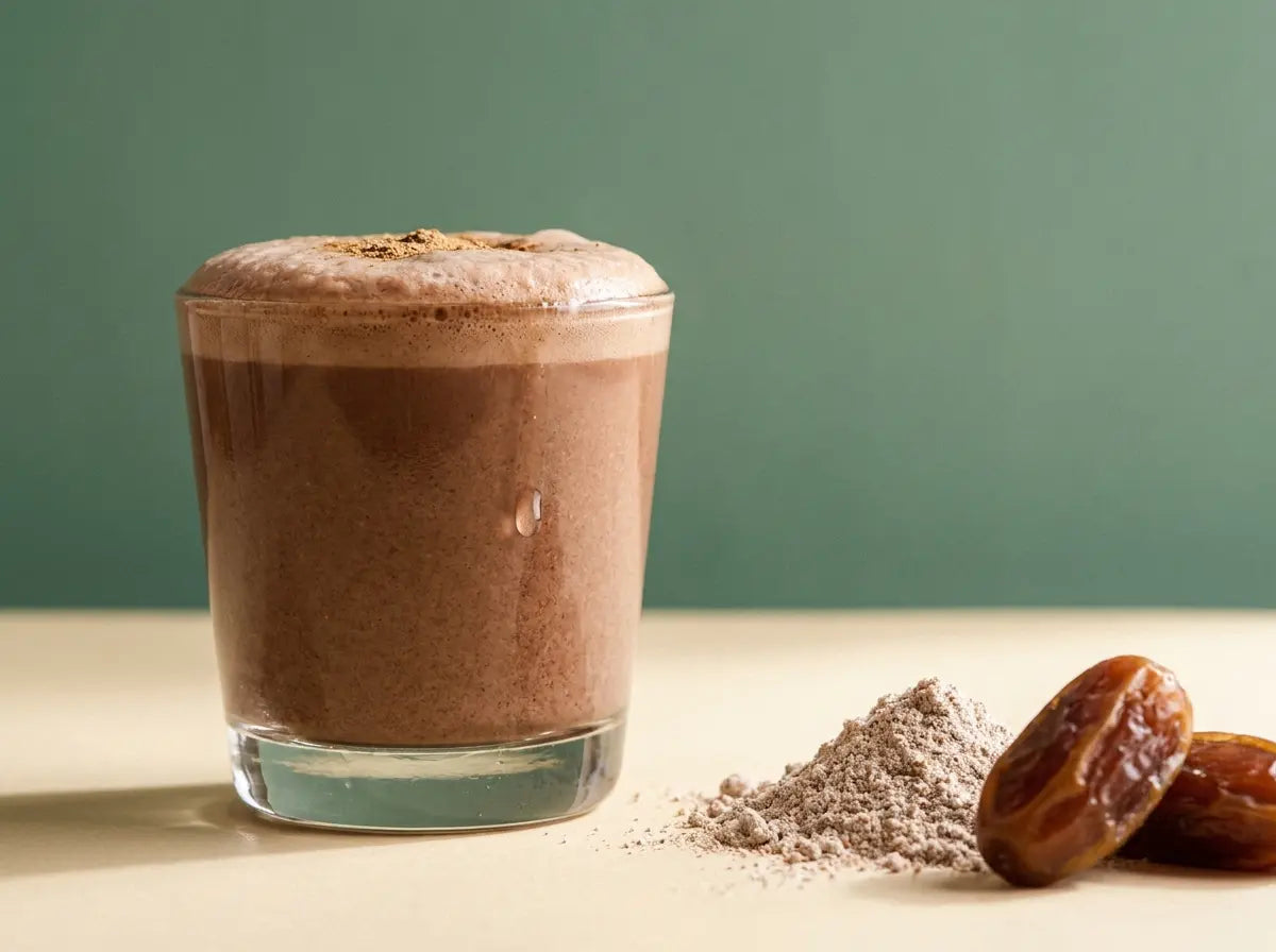 Ragi-date malt shake — calories, calcium and iron in one cup (1–2 years)