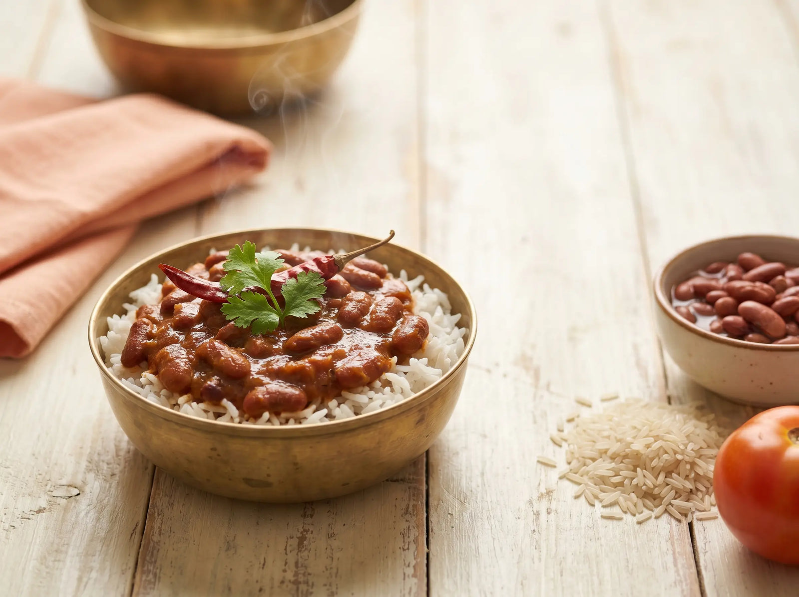 Rajma & rice mash — a hearty protein-rich lunch for healthy weight gain (2–5 years)