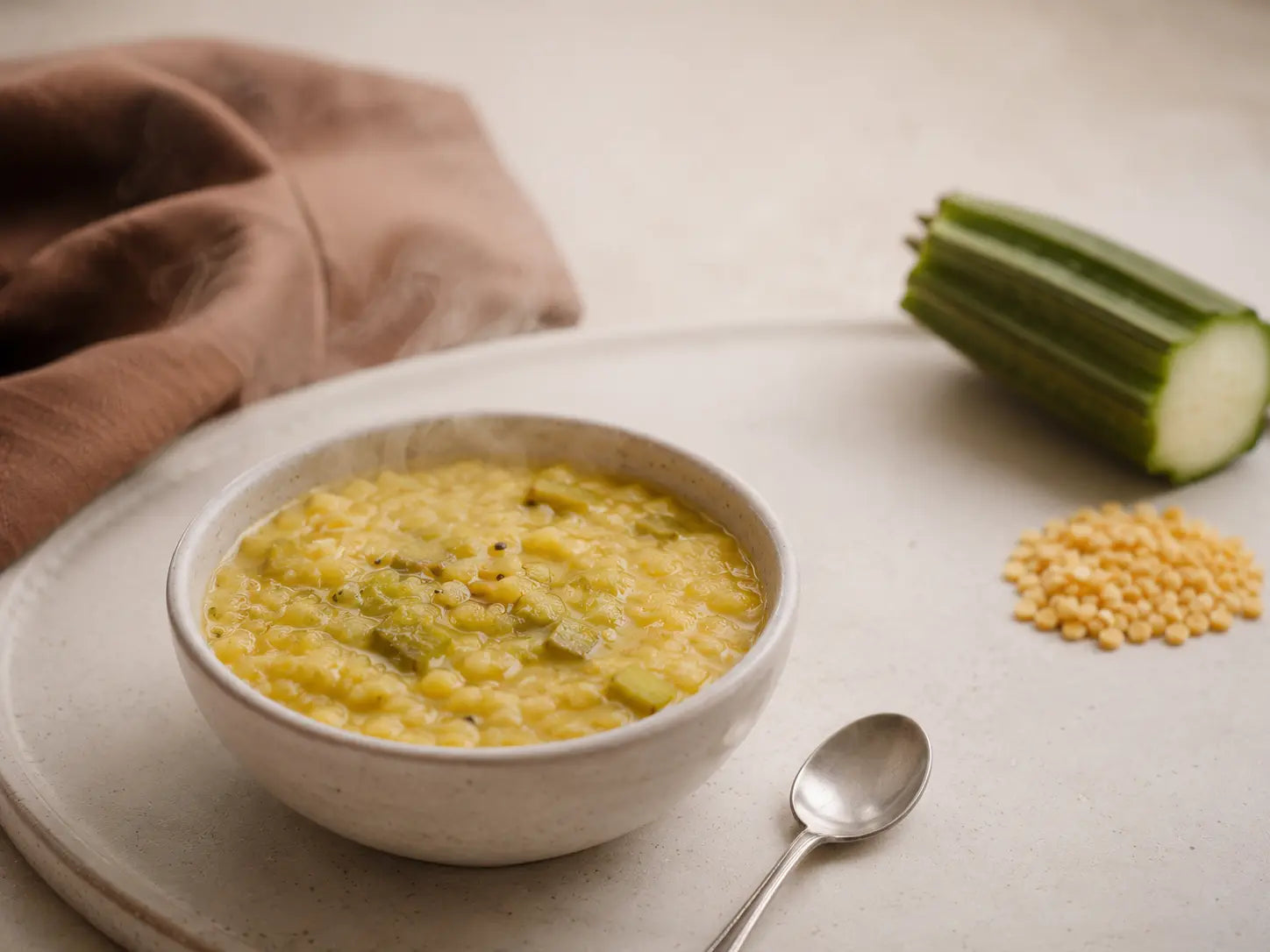 Ridge gourd & moong dal — the mild, hidden-veg dal even fussy toddlers finish (1–2 years)