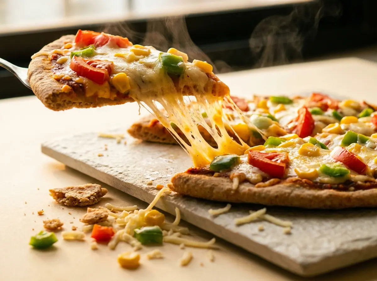 Roti pizza — meeting the pizza-only child with a wholesome homemade version (2–5 years)