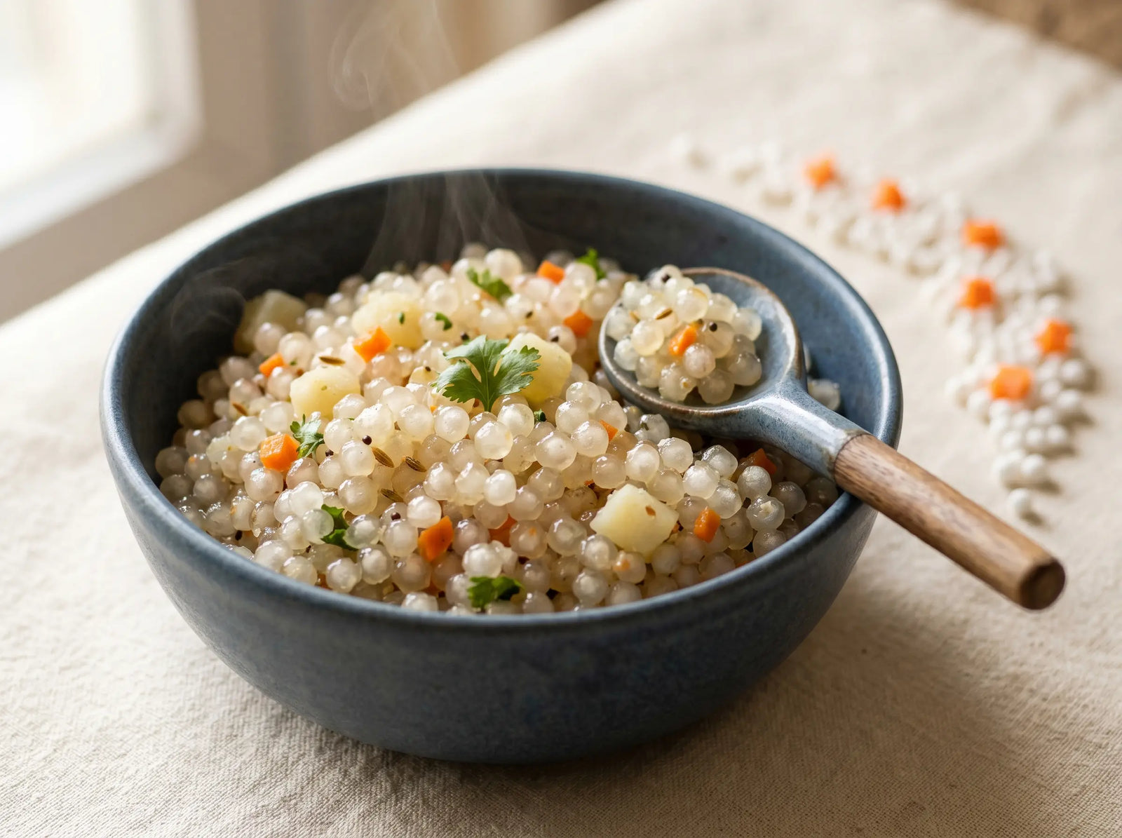 Soft sabudana vegetable khichdi — gentle, mild and very soft for sensitive eaters (1–2 years)
