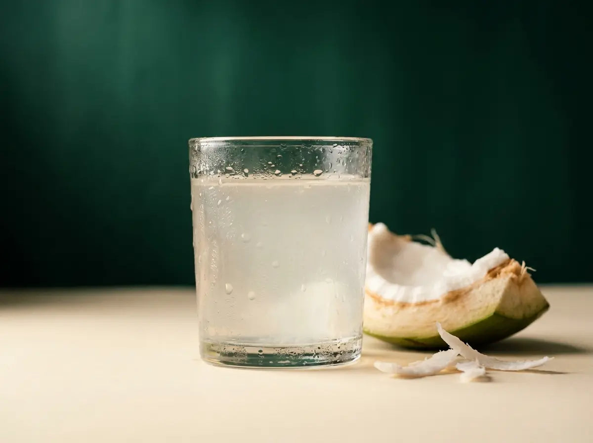 Tender coconut water — natural hydration for the toddler who won't drink water (1–2 years)