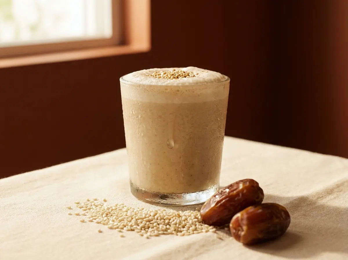 Til-date milkshake — a sesame calcium boost for strong bones (2–5 years)